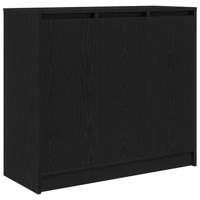 Senkki musta tammi 85x34x76 cm tekninen puu
