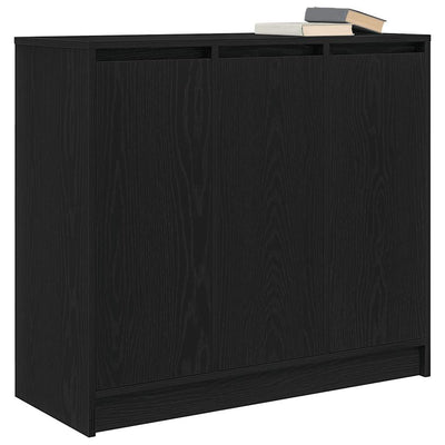 Senkki musta tammi 85x34x76 cm tekninen puu