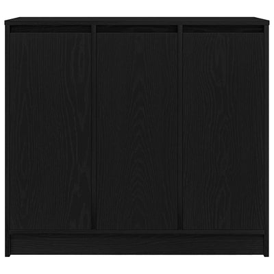 Senkki musta tammi 85x34x76 cm tekninen puu