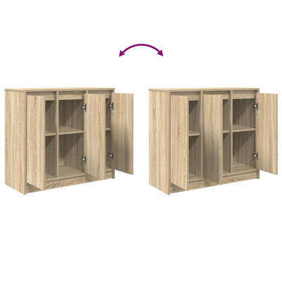 Senkki sonoma tammi 85x34x76 cm tekninen puu