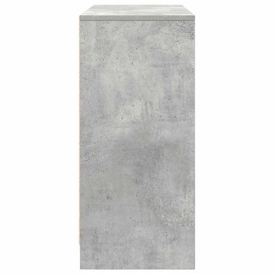 Senkki betoninharmaa 85x34x76 cm tekninen puu