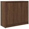 Senkki ruskea tammi 85x34x76 cm tekninen puu