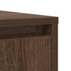 Senkki ruskea tammi 85x34x76 cm tekninen puu