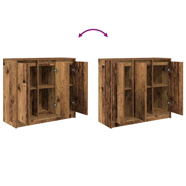 Vanha puu senkki Dura 85x34x76cm (puinen)