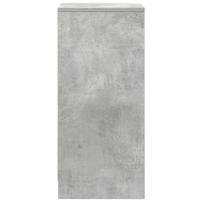 Senkki betoninharmaa 29,5x34x76 cm tekninen puu
