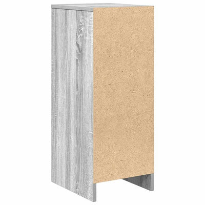 Senkki harmaa Sonoma 29,5x34x76 cm tekninen puu
