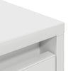 Valkoinen kaappi laatikolla Haim 55,5x34x119,5cm (puinen)