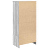 Kaappi laatikolla harmaa Sonoma 55,5x34x119,5 cm tekninen puu