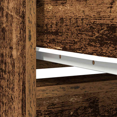 Vanha puu kaappi laatikolla Haim 55,5x34x119,5cm (puinen)