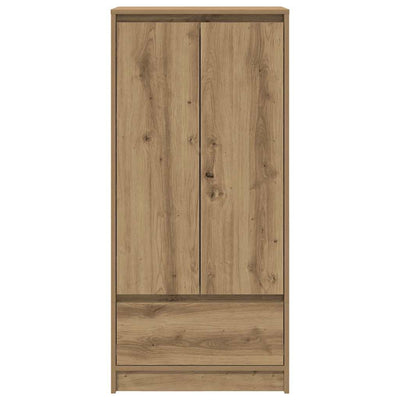 Kaappi laatikolla käsityöläinen 55,5x34x119,5 cm tekninen puu