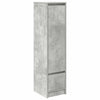 Kaappi betoninharmaa 29,5x34x119,5 cm tekninen puu