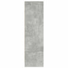 Kaappi betoninharmaa 29,5x34x119,5 cm tekninen puu