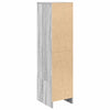 Kaappi harmaa Sonoma 29,5x34x119,5 cm tekninen puu