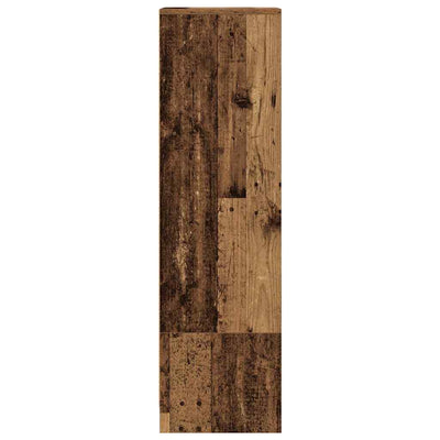 Kaappi vanhaa puuta 29,5x34x119,5 cm tekninen puu