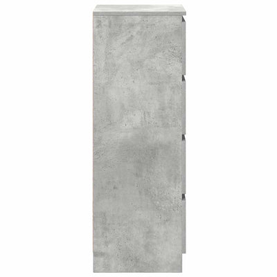 Senkki betoninharmaa 37,5x35x99 cm tekninen puu