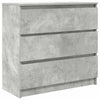 Senkki betoninharmaa 80x35x76 cm tekninen puu