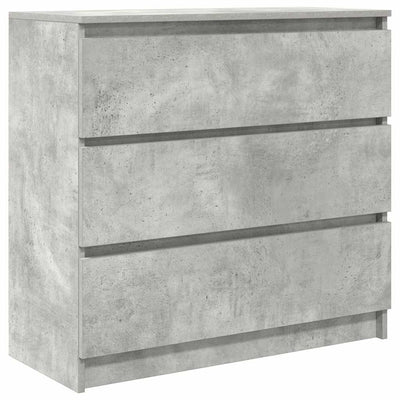 Senkki betoninharmaa 80x35x76 cm tekninen puu