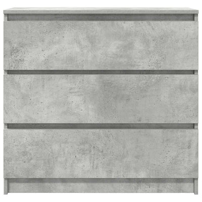 Senkki betoninharmaa 80x35x76 cm tekninen puu