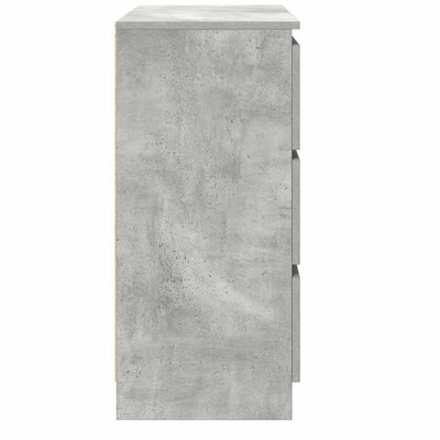 Senkki betoninharmaa 80x35x76 cm tekninen puu