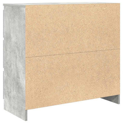 Senkki betoninharmaa 80x35x76 cm tekninen puu