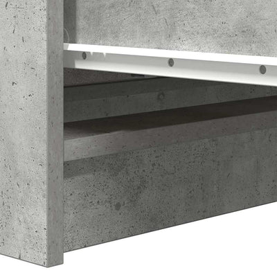 Senkki betoninharmaa 80x35x76 cm tekninen puu