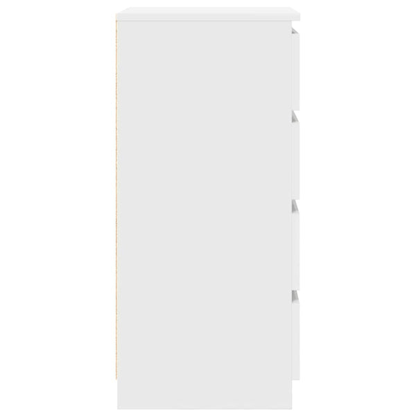 Valkoinen senkki Piscolt 37,5x35x76cm (puinen)