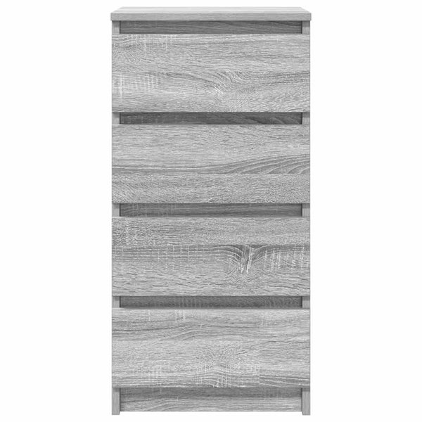 Harmaa senkki Piscolt 37,5x35x76cm (puinen)