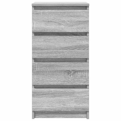 Senkki harmaa Sonoma 37,5x35x76 cm tekninen puu
