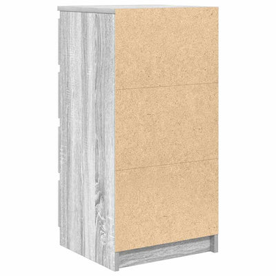Senkki harmaa Sonoma 37,5x35x76 cm tekninen puu