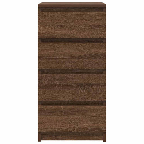 Ruskea senkki Piscolt 37,5x35x76cm (tammi puinen)