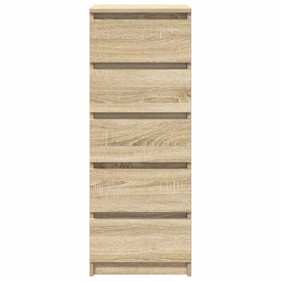 Senkki laatikoilla Sonoma-tammi 37,5x35x99 cm tekninen puu