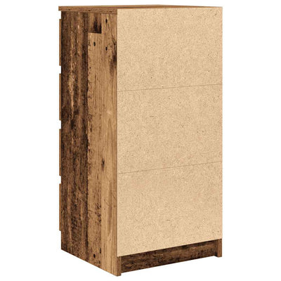 Senkki laatikoilla vanha puu 37,5x35x99 cm tekninen puu