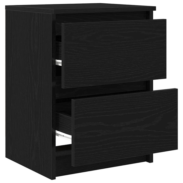 TV-taso musta 40x35x54 cm tekopuusta