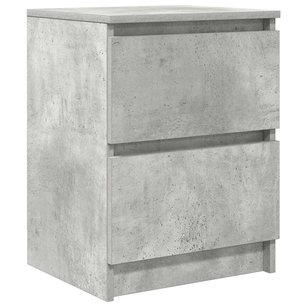 TV-taso betoninharmaa 40x35x54 cm tekopuu