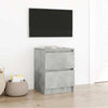 TV-taso betoninharmaa 40x35x54 cm tekopuu