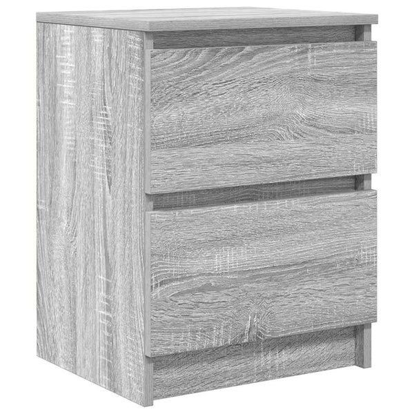 TV-taso harmaa Sonoma-kuvio 40x35x54 cm tekopuu