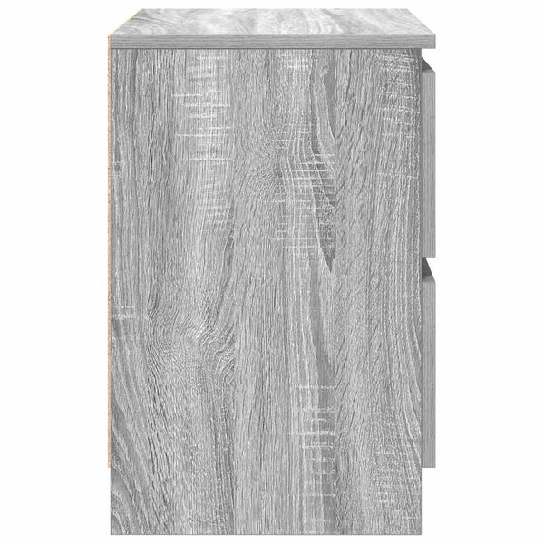 TV-taso harmaa Sonoma-kuvio 40x35x54 cm tekopuu