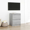 TV-taso harmaa Sonoma-kuvio 40x35x54 cm tekopuu