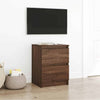 TV-taso ruskea tammi 40x35x54 cm tekopuu