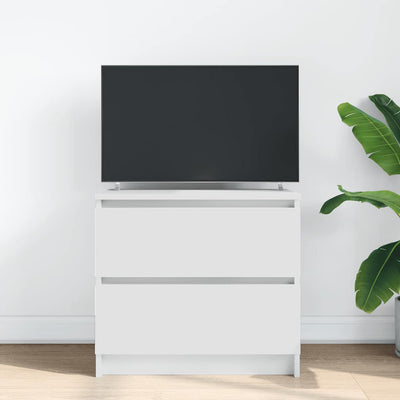 TV-kaappi Valkoinen 60x35x54 cm Engineered Wood