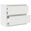 TV-kaappi Valkoinen 60x35x54 cm Engineered Wood