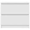 TV-kaappi Valkoinen 60x35x54 cm Engineered Wood
