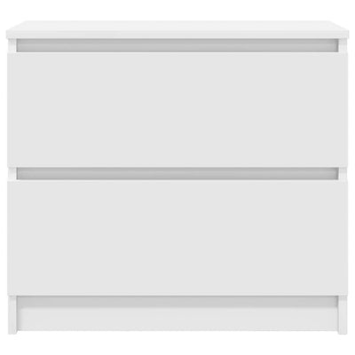 TV-kaappi Valkoinen 60x35x54 cm Engineered Wood