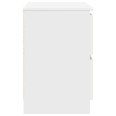 TV-kaappi Valkoinen 60x35x54 cm Engineered Wood