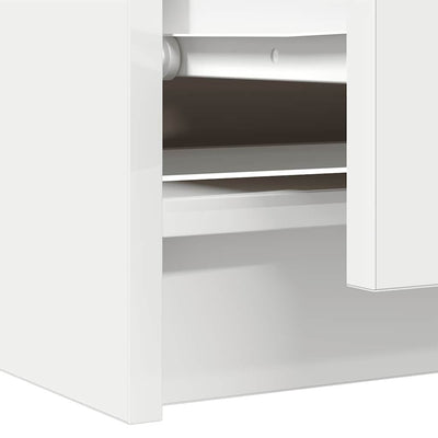 TV-kaappi Valkoinen 60x35x54 cm Engineered Wood