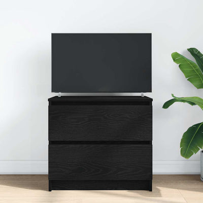 TV-taso musta 60x35x54 cm tekninen puu