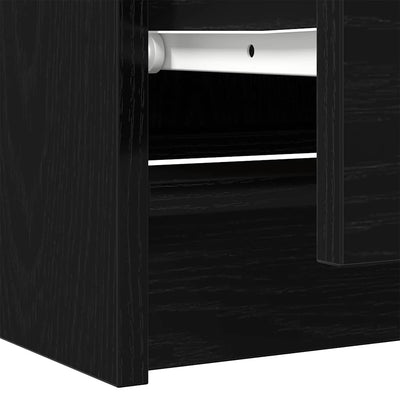 TV-taso musta 60x35x54 cm tekninen puu