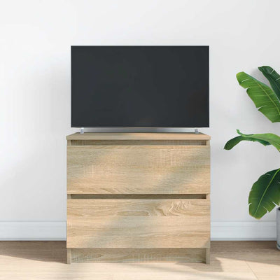 TV-taso Sonoma-tammi 60x35x54 cm tekninen puu