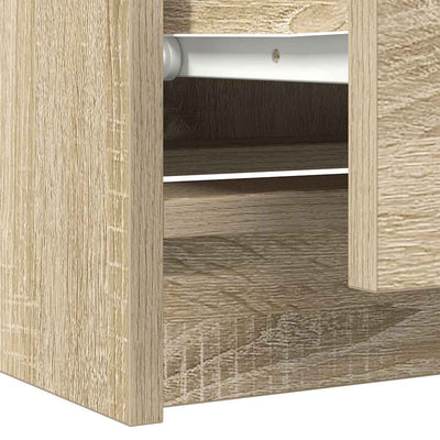 TV-taso Sonoma-tammi 60x35x54 cm tekninen puu