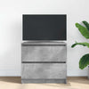 TV-taso betoninharmaa 60x35x54 cm tekninen puu